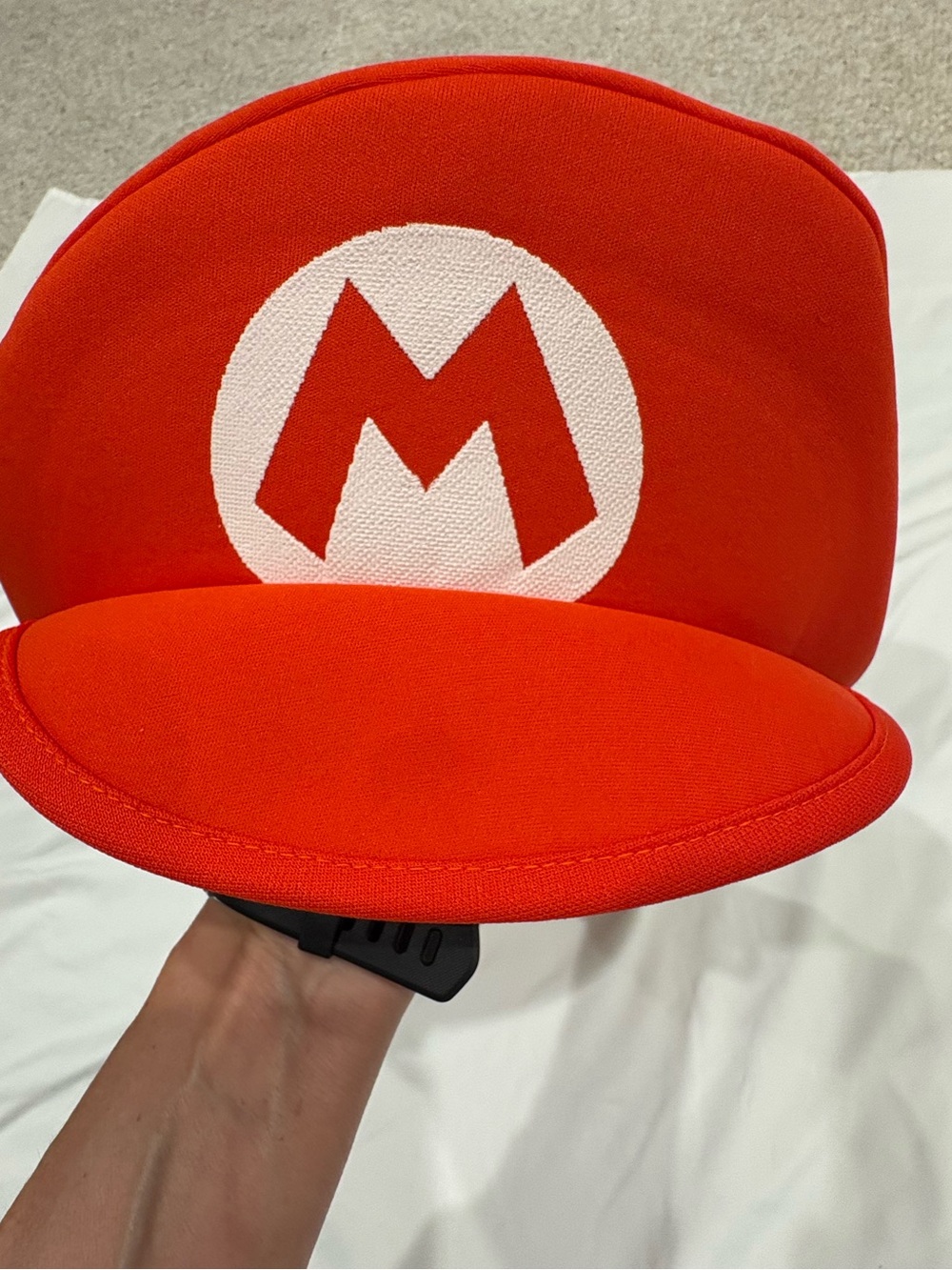 Nintendo Super Mario costume Costume with Red Cap. Like new Medium kids - Picture 2 of 6